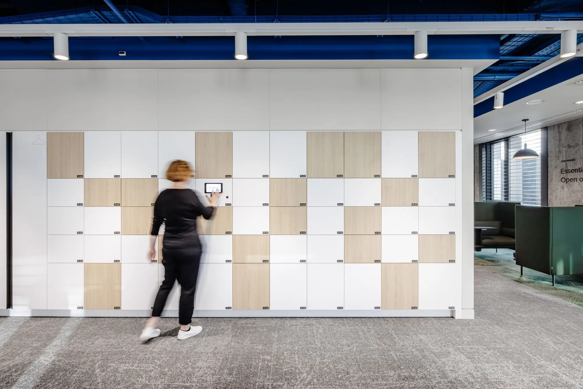 Modern office workplace